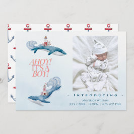 Anúncio de Nascimento do Bebê-Bebê