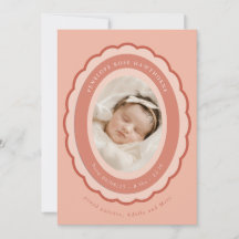 Anúncio de Nascimento do Brooch Keepsawn