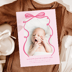 Anúncio de Nascimento do Frame do Arco de Portas R