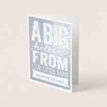 Anúncio de Nascimento do Garotinho do Big Hello Li