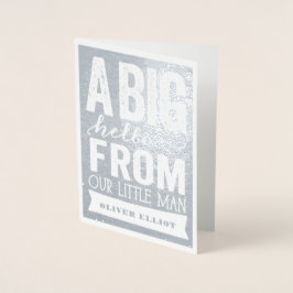 Anúncio de Nascimento do Garotinho do Big Hello Li