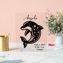 Anúncio de Nascimento do Golfinho Starry