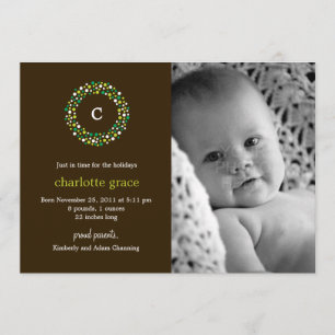 Anúncio de Nascimento do Inverno da Terra do Mono