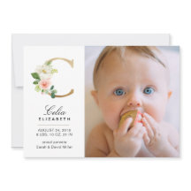 Anúncio de Nascimento do Monograma