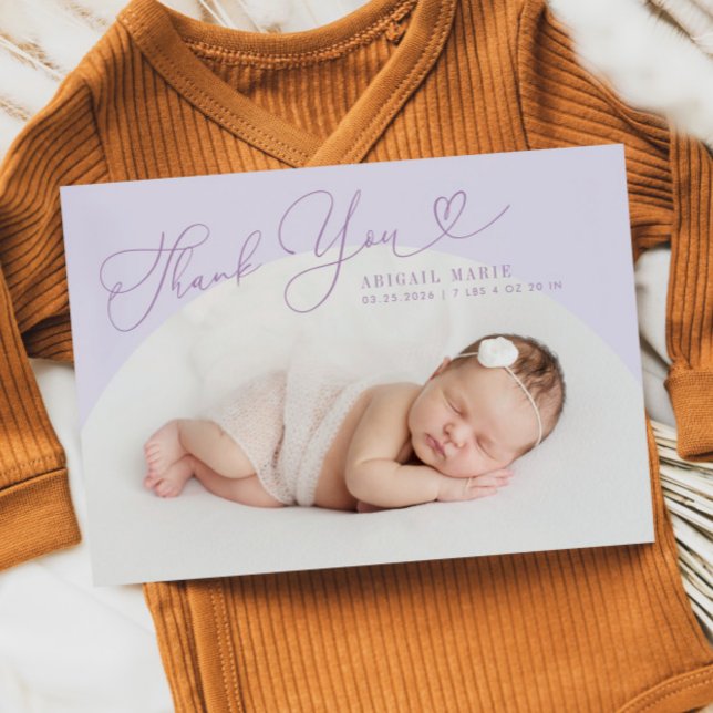 Anúncio de nascimento do Obrigado de Arco Roxo (Criador carregado)