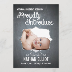 Anúncio de Nascimento do Quadro