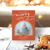 Anúncio de Nascimento do Quadro de Arco de Script 