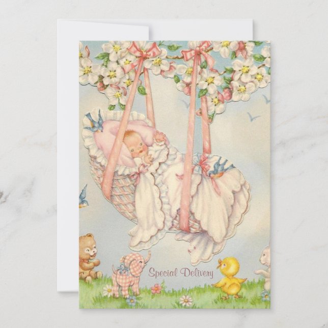 Anúncio de Nascimento do Rock-a-by (Frente)