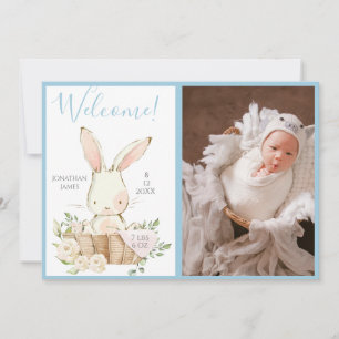 Anúncio de Nascimento do Script de Foto do Baby B