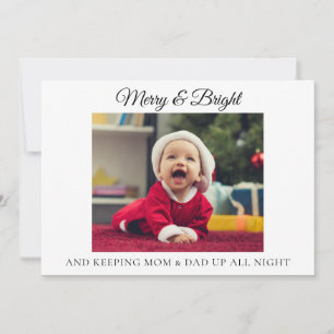 Anúncio de Nascimento Natalino para Novos Pais Div