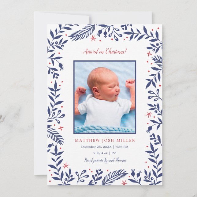 Anúncio de natal de Natal (Frente)