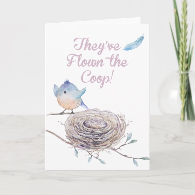 Anúncio de ninho vazio (Frente)