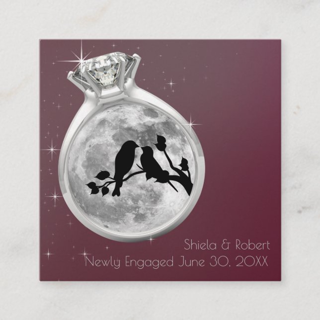 Anúncio de Noivado (Frente)