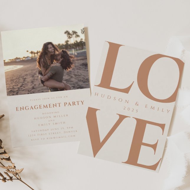 Anúncio de noivado com Imagem (Criador carregado)