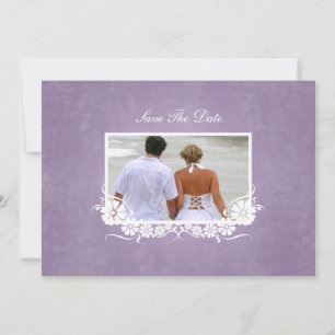 Anúncio de Noivado de Casamento Salve a Data