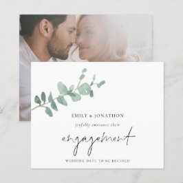 Anúncio de Noivado de Foto Eucalyptus de Orçamento