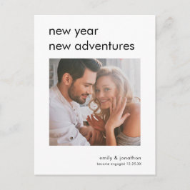 Anúncio de Noivado de Fotografia de Aventuras de A