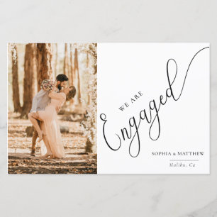 Anúncio de Noivado de Script