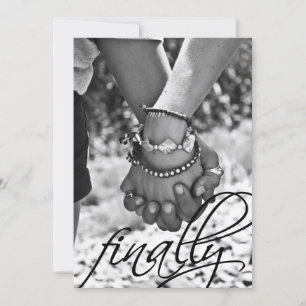 Anúncio de Noivado Finalmente