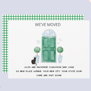 Anúncio de Nova Casa Porta Verde Gato Mudamos