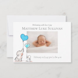 Anúncio de Novo Bebê para Amigos