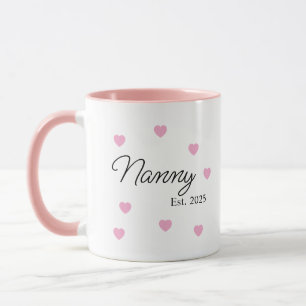 Anúncio de Novo Bebê Personalizado, Caneca da Nova