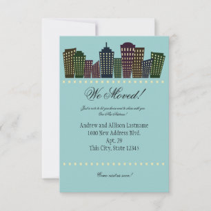 Anúncio de Novo Endereço de Grande Cidade