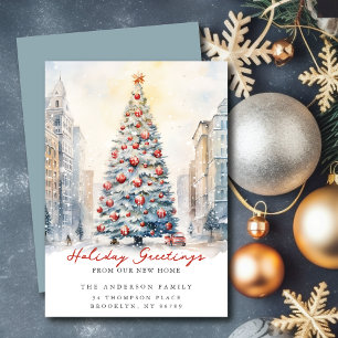 Anúncio de Novo Endereço de Natal da City Street