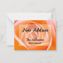 Anúncio de novo endereço do Orange Rosa