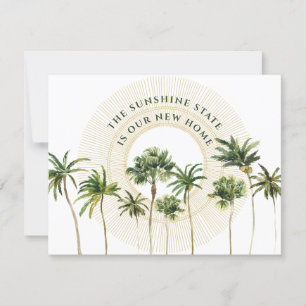 Anúncio de novo endereço do Ouro Sun das Palm Tr