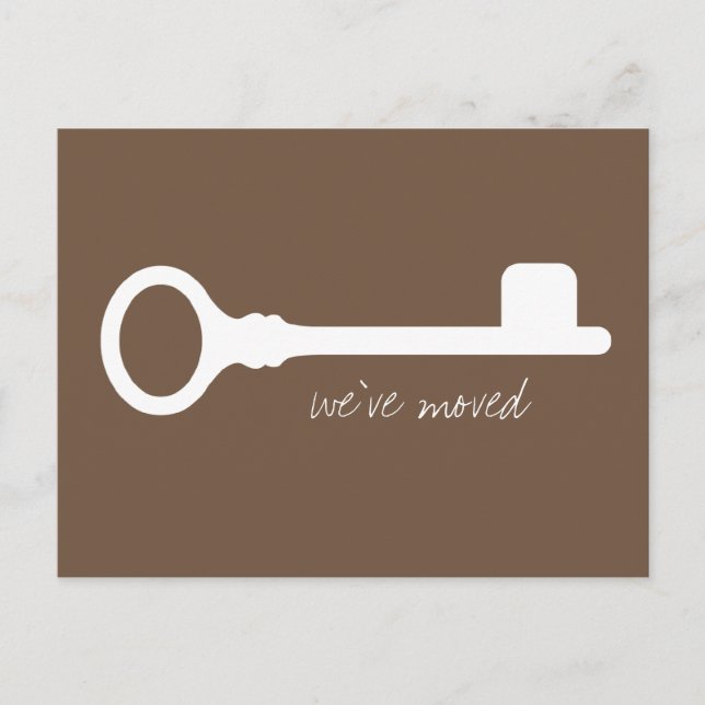 Anúncio de Novo Endereço Legal Personalizável (Frente)