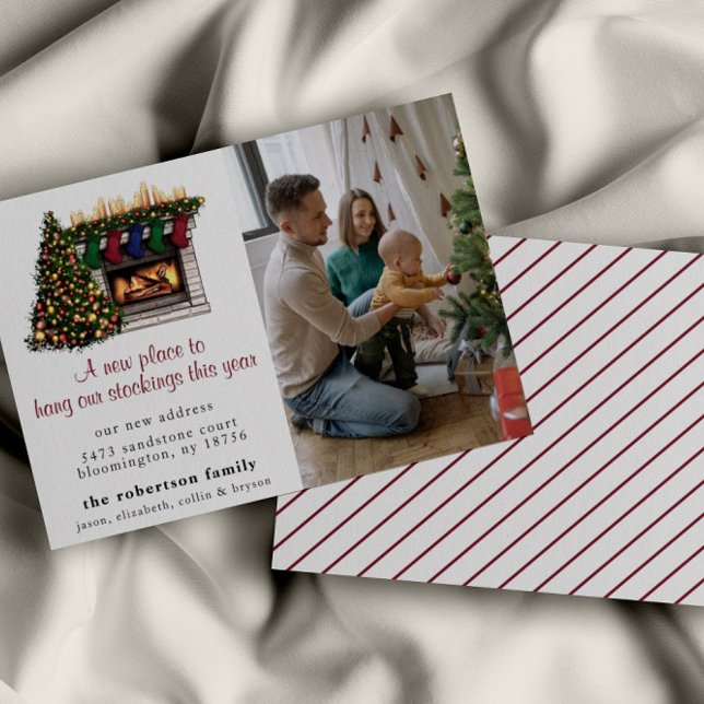 Anúncio de Novo Movimento de Foto em Casa no Natal (Criador carregado)