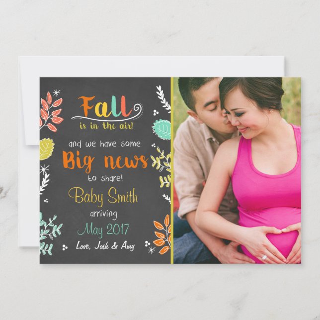 Anúncio de outono de Ação de Graças outono (Frente)