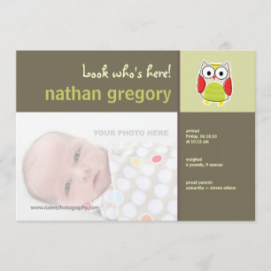 Anúncio de Owl Birth