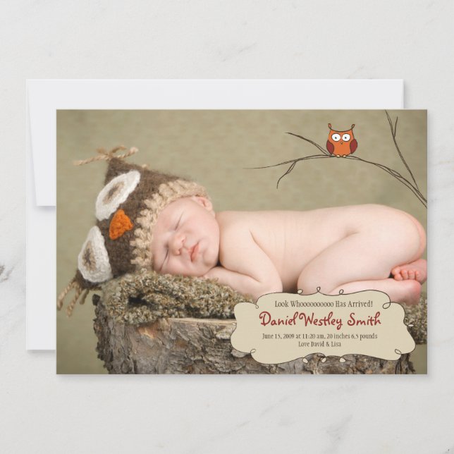 Anúncio de Owl Birth (Frente)