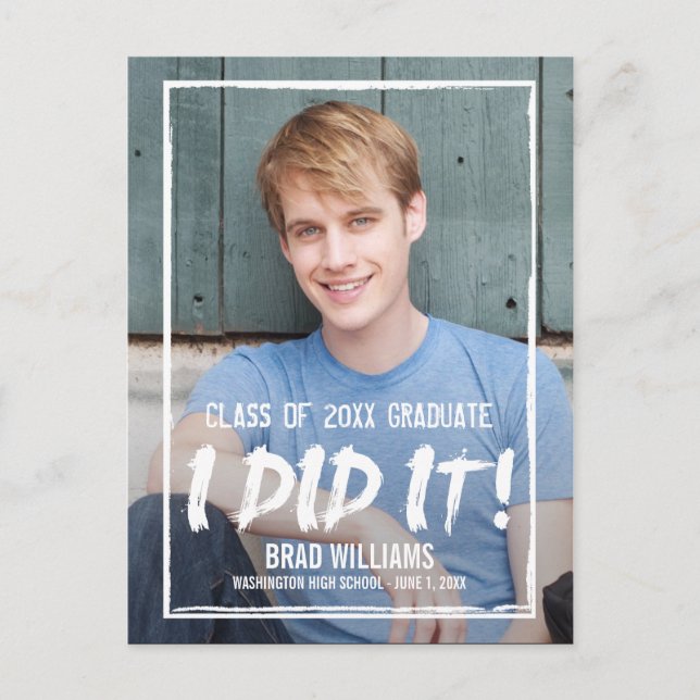 Anúncio de Paint The Town Graduation (Frente)