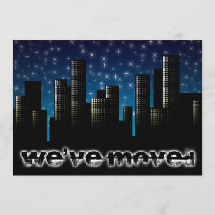 anúncio de paisagem urbana mudamos