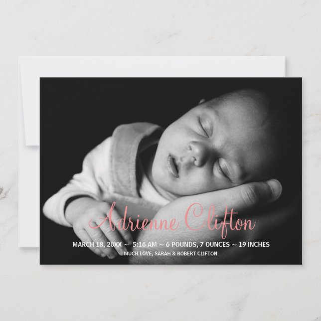 Anúncio de parto estático sobre bebês, pura e simp (Frente)