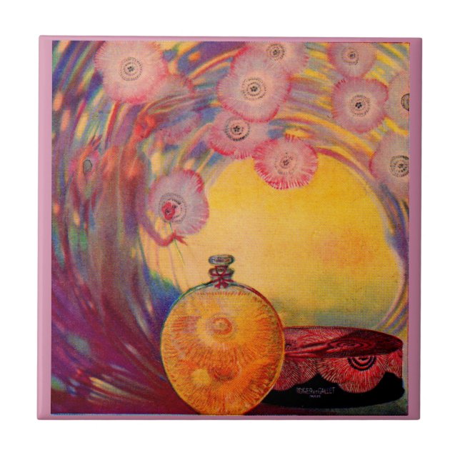 Anúncio de perfume Roger & Gallet 1927 (Frente)