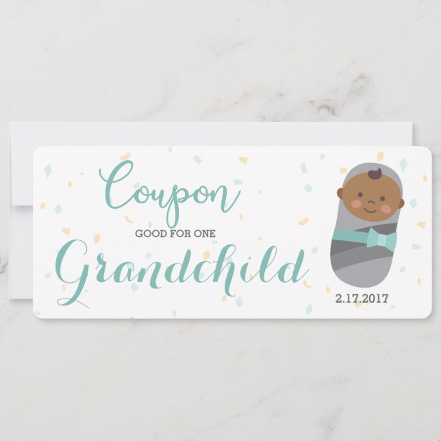 Anúncio de pré-aviso Blue Baby (Frente)