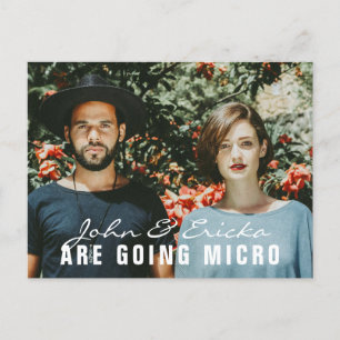 Anúncio de rebaixamento do casamento do Modern Pho