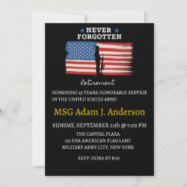 anúncio de retirada militar