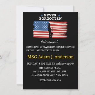 anúncio de retirada militar