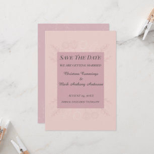 Anúncio de Salvação do Casamento Fleur de Satin