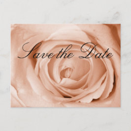 Anúncio de Salvar a Data em Bege Claro