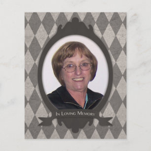 anúncio de serviço memorial