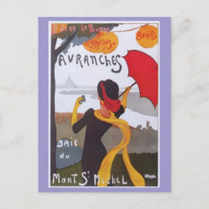 Anúncio de Viagem Francês Antigo 1910