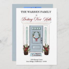 Anúncio Decking New Halls Blue Door Foto de Natal Movida