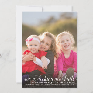Anúncio Decking New Halls Foto De Natal Festivo