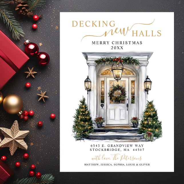 Anúncio Decking New Halls Novo Movimento de Natal Doméstic (Criador carregado)